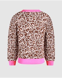 Rock Your Kid - Kitty Long Sleeve Cardigan in Natural