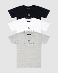 Xander - 3-Pack Palace Tee - Youth