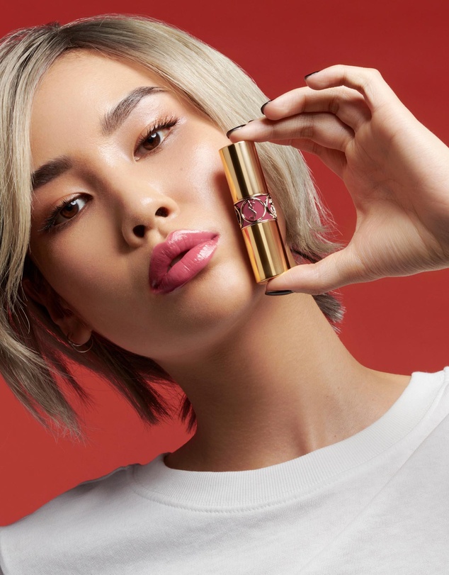 Yves Saint Laurent - Rouge Volupté Shine Lipstick 124