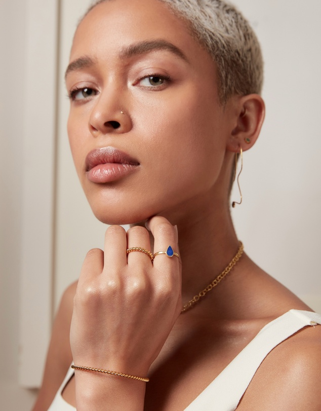 Ottoman Hands - Elodie Chain Cuff Bracelet