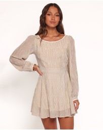 Petal & Pup - Kyra Long Sleeve Mini Dress - Stripe
