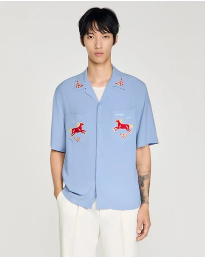 Sandro - Horse Shirt SS Shirt