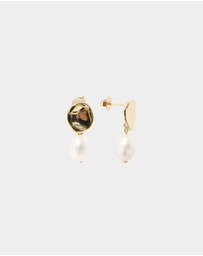 Forcast - Betty 16k Gold Plated Earrings
