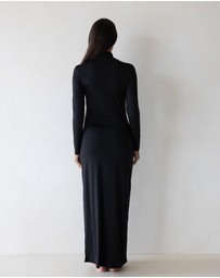 Mod Squad - Luxe Long Sleeve Slip Dress Base Layer