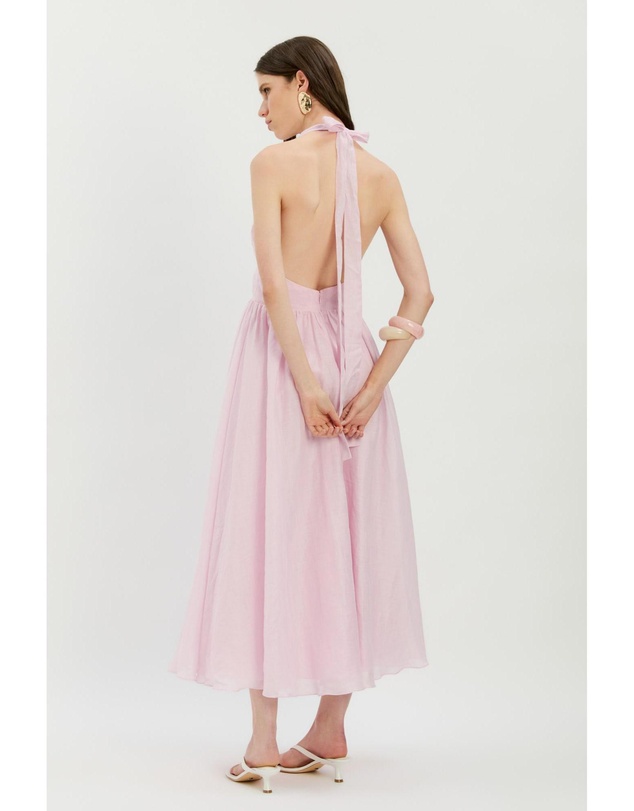 Bardot - Dorota Halter Neck Midi Dress