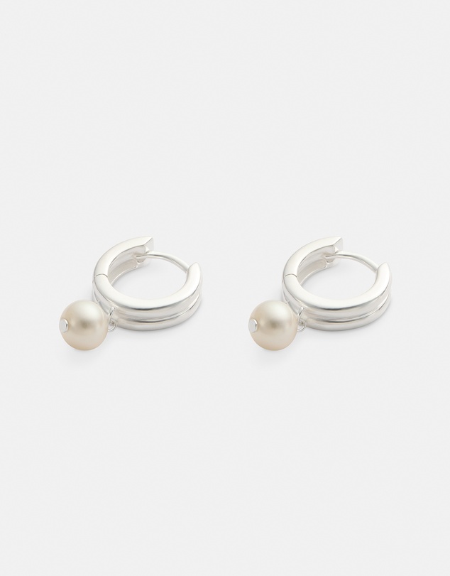 Kirstin Ash - Solace Pearl Hoops