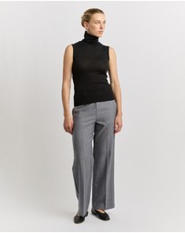 Toorallie - Sleeveless Roll Neck