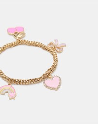 Seed Heritage - Initial Stretch Charm Bracelet