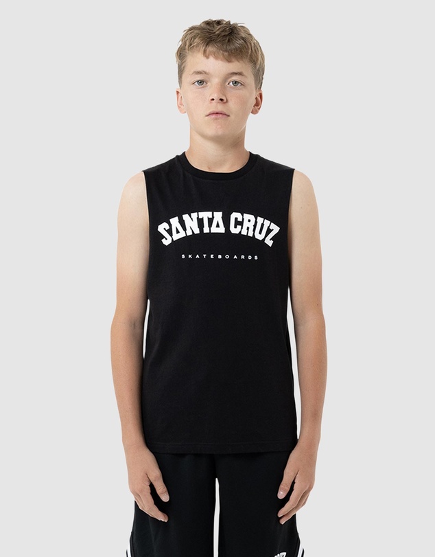 Santa Cruz - College Front Muscle Top - Teens