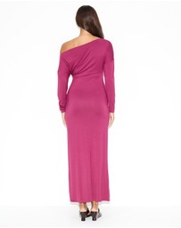 Dazie - Nightcap One Shoulder Maxi Dress