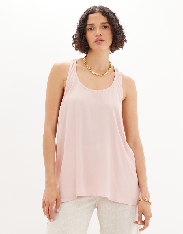 Amelius - Sabine Side Button Top