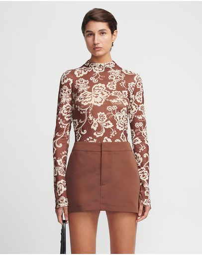 Chocolate Floral