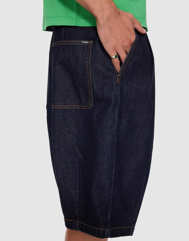 Thrills - Chaos Barrel Leg Denim Balloon Baggy Shorts