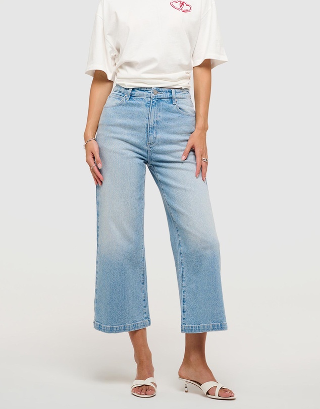 Abrand - 94 Wide Crop Jeans