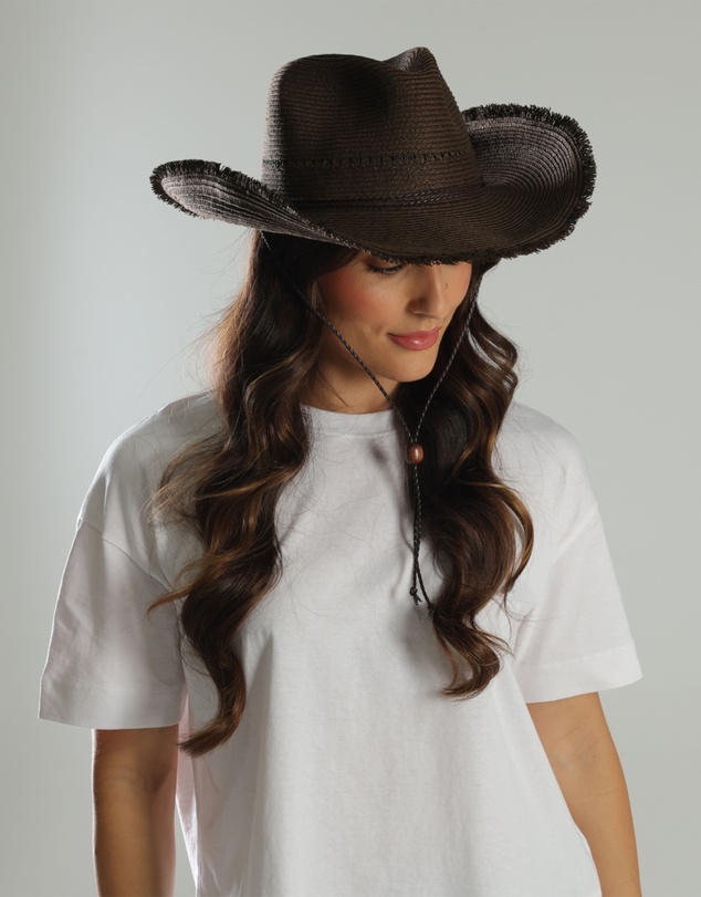 Morgan & Taylor - Ramona Cowboy Fedora in Brown