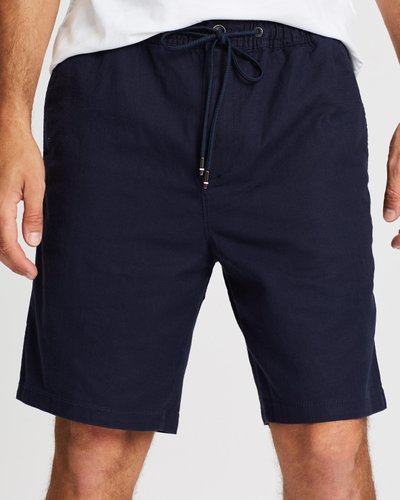Sportsman Cotton-Linen Shorts