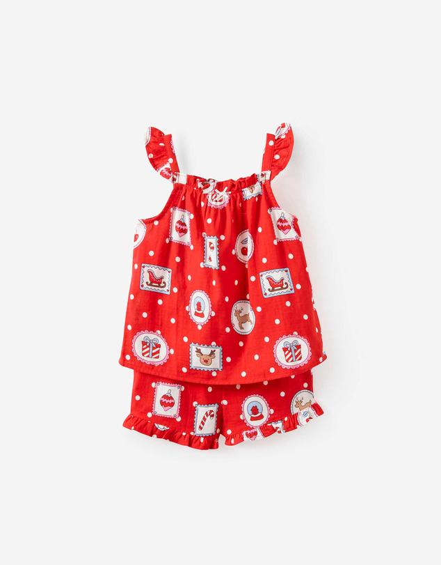 Cotton On Kids - Adults Babydoll Family Christmas Pj Set