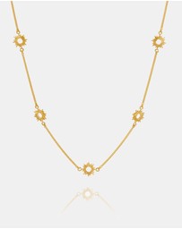 Rachel Jackson - Eternal Sun Choker Necklace Gold