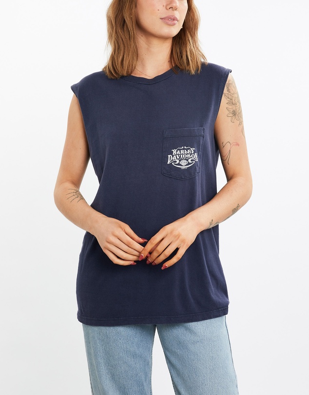 Vintage by The Real Deal - Pre Loved - Vintage Harley Davidson Tank