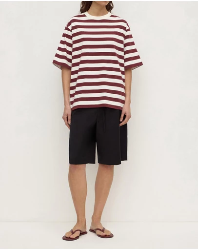 Assembly Label - Arla Cotton Stripe Short Sleeve Tee