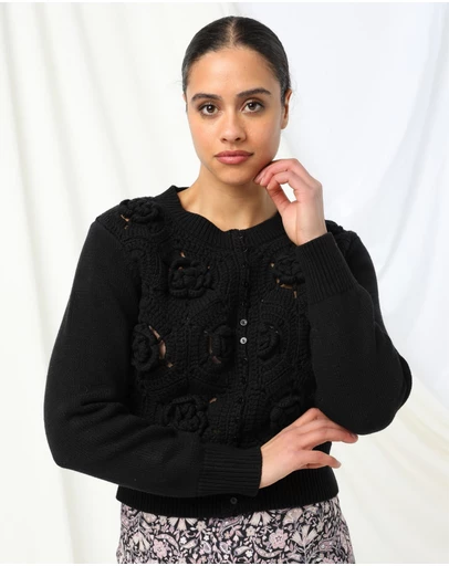 KACHEL - Audrey Knitted Cardigan