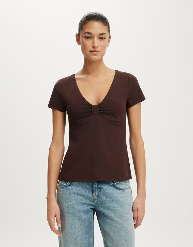 Cotton On - Reece Babydoll Short Sleeve Tee