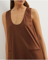 Atmos&Here - Luna Linen Blend Mini Dress