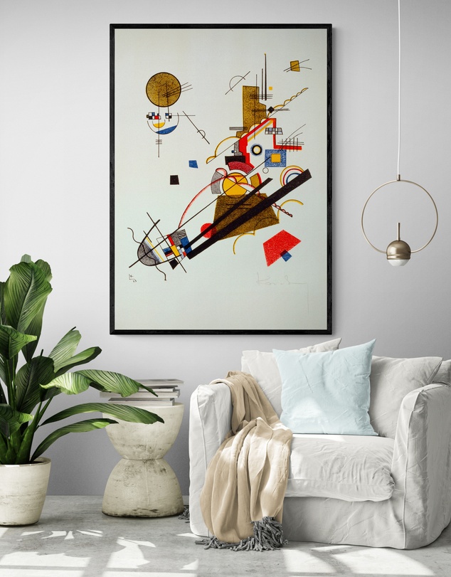 Inka Arthouse - Joyous Ascent by Wassily Kandinsky Art Print