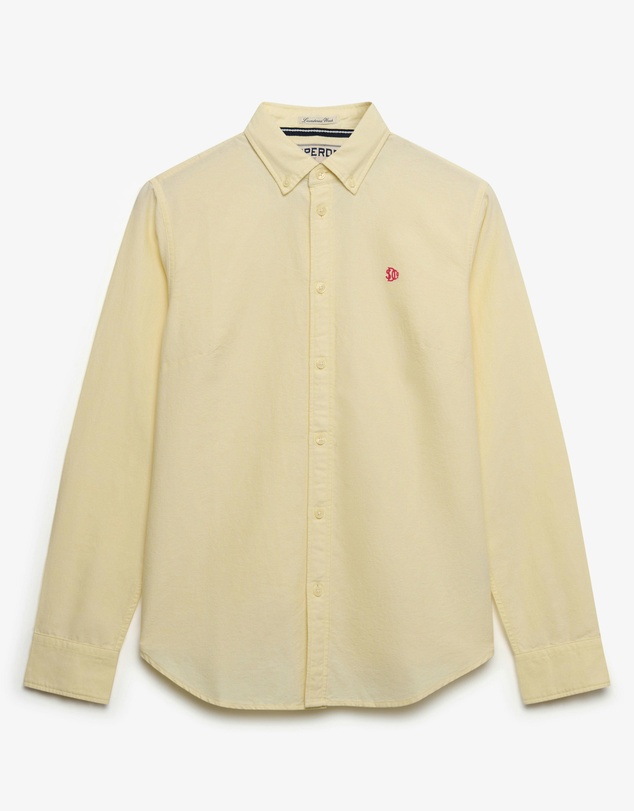 Superdry - Slim Oxford Button Down Long Sleeve Shirt