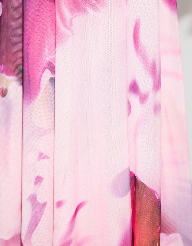 Dazie - Heather Mesh Maxi Skirt
