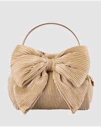 Olga Berg - Elise Pleated Top Handle