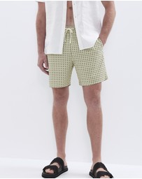 UNISON - Tile Geo Swim Short
