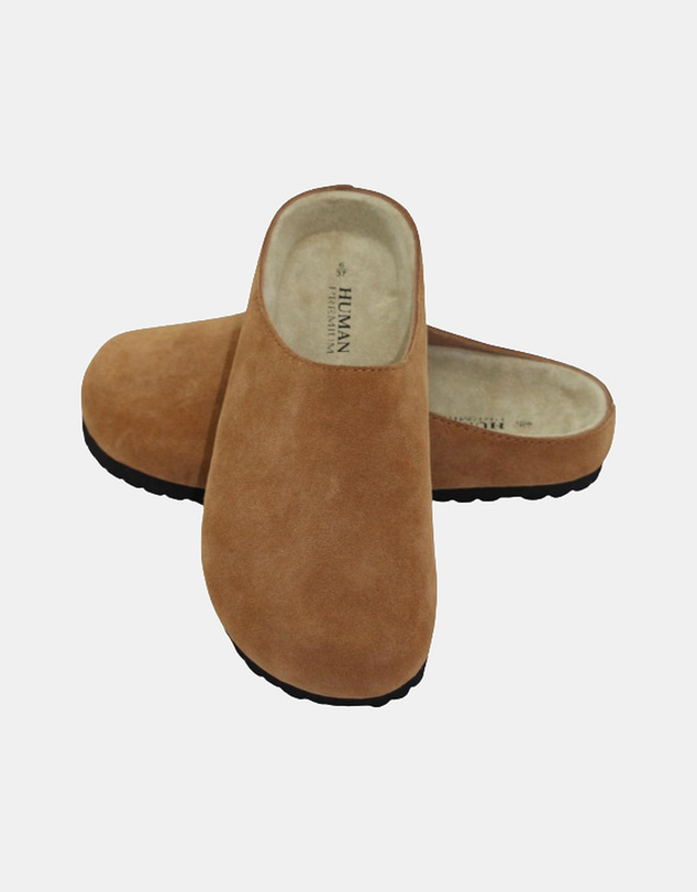 Human - Women's Saint Clog Sandal Tan Suede
