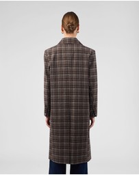 MVN - Plaid Long Coat