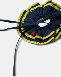 Damson Madder - Piping Tie Scrunchie