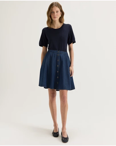 Review - Basilica Denim Skirt