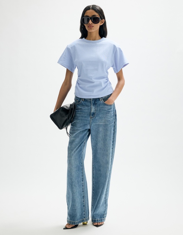 Minima Esenciales - Reese Structured Tuck Waist T-Shirt