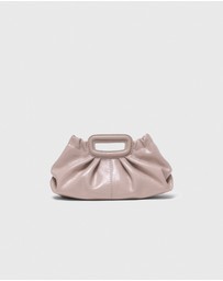 Maje - Mini Clutch Naplack Small Leather Goods