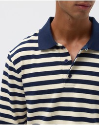AERE - Organic Cotton Rugby Polo