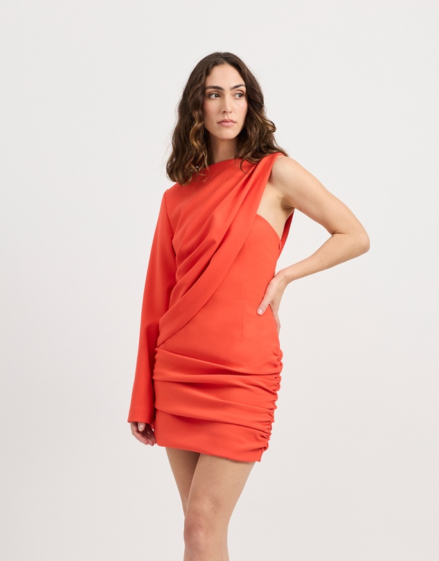 TOJHA - PALMIRA SINGLE SLEEVE MINI DRESS