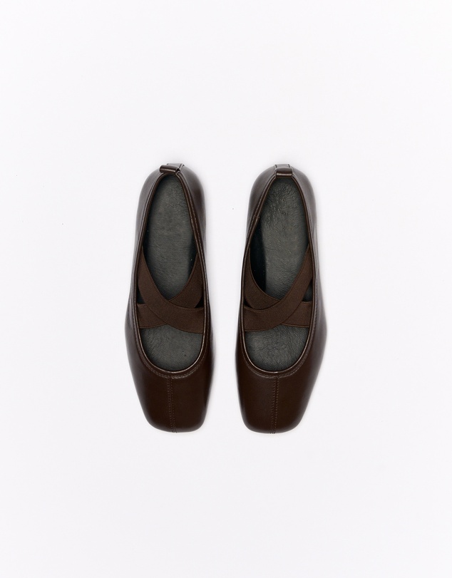 Walnut Melbourne - Iva Leather Ballet