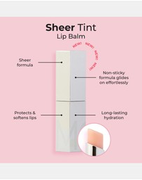 MCoBeauty - Sheer Tint Lip Balm - Clear