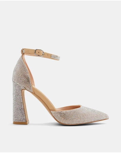 Call It Spring - Joliie Ankle Strap Pump Heels