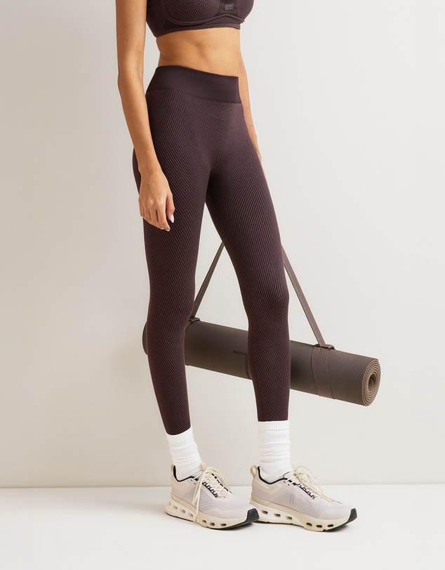 TALA - Sculpt Seamless Contrast Rib Leggings