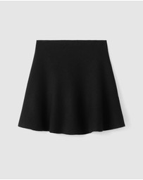 M.N.G - Flared Knitted Skirt