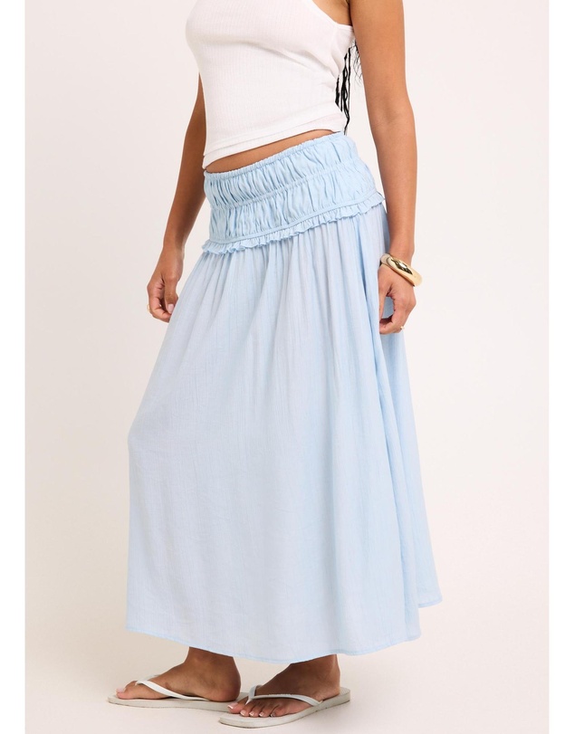 Subtitled - Chloe Shirred Midi Skirt