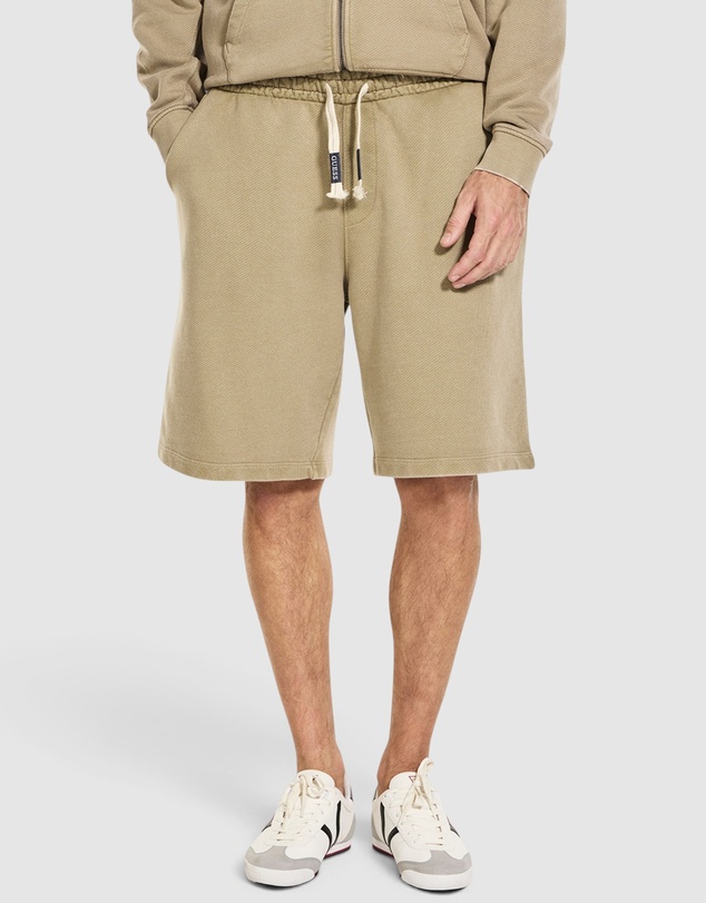 GUESS - Textured Sweat Shorts