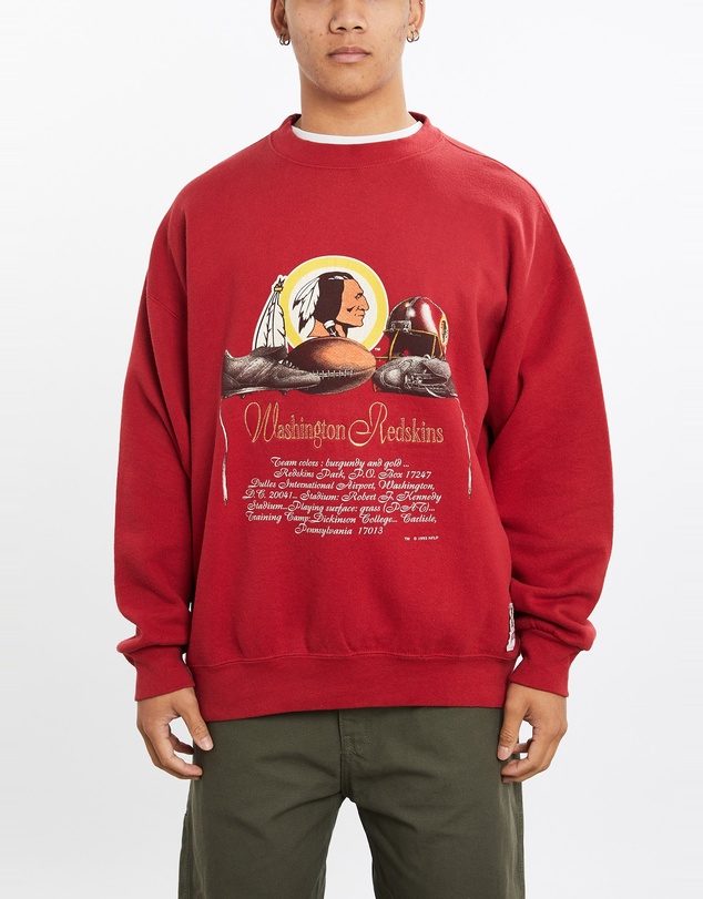 Vintage by The Real Deal - Pre Loved - Vintage 1993 NFL Washington Redskins Sweatshirt