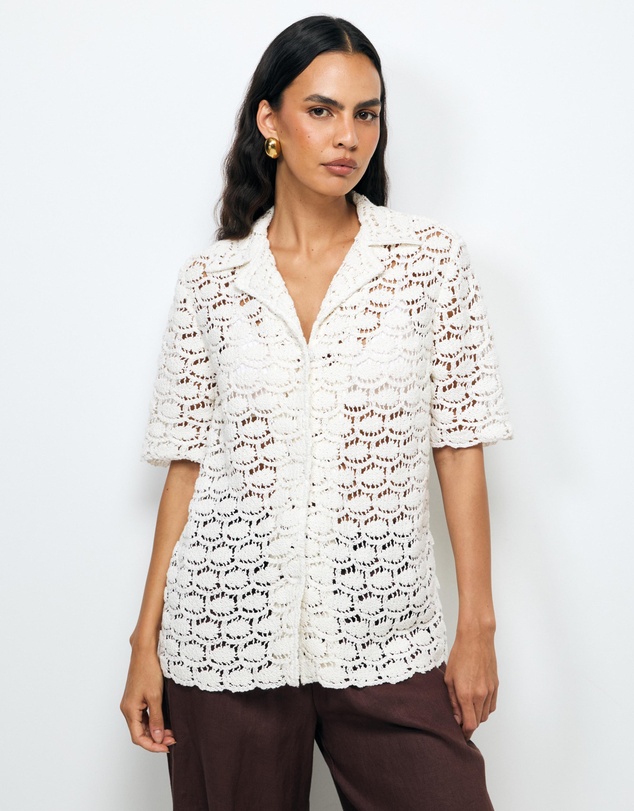 AERE - Tula Crochet Top