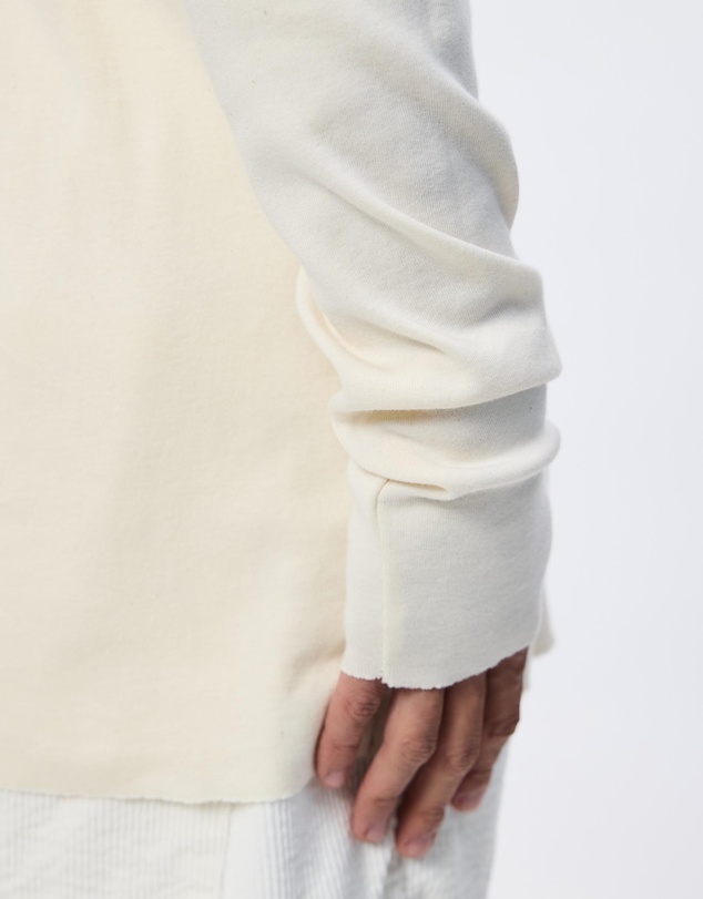 Surrounded By Ghosts - The Gypsum Slim Rib Knit Long Sleeve T-Shirt